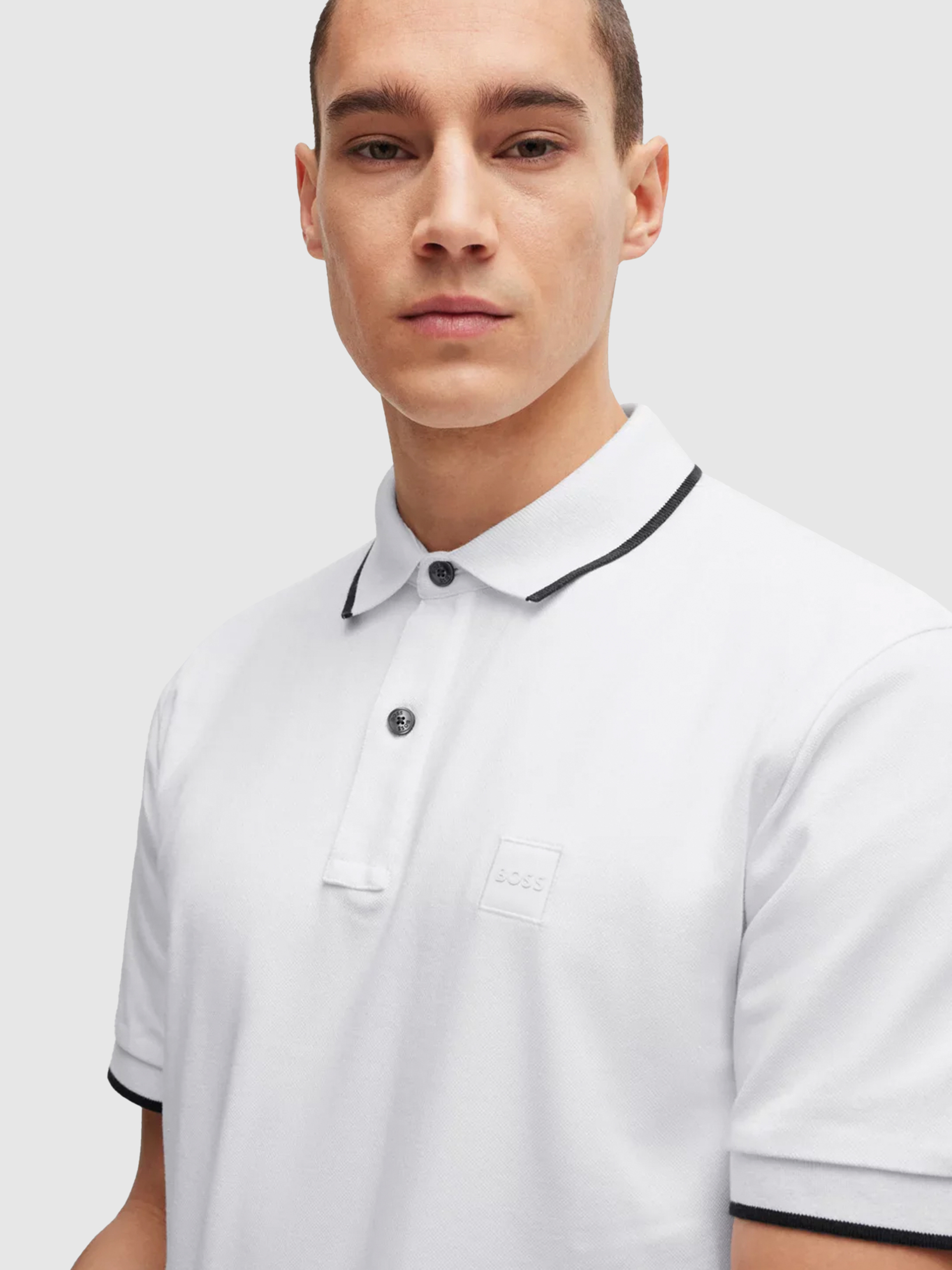 Polo Shirt Man Boss Orange