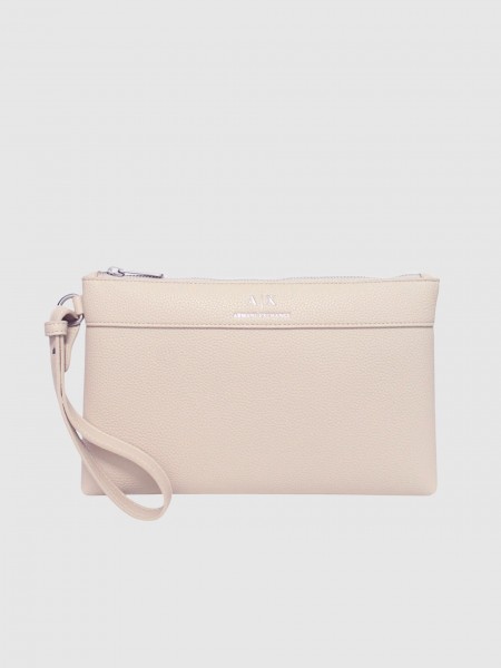 Monedero Mujer Beige Armani Exchange
