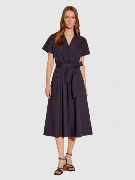 Vestido Mujer Azul Marino Lion Of Porches