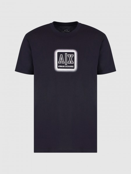 T-Shirt Homem T-Shirt Armani Exchange