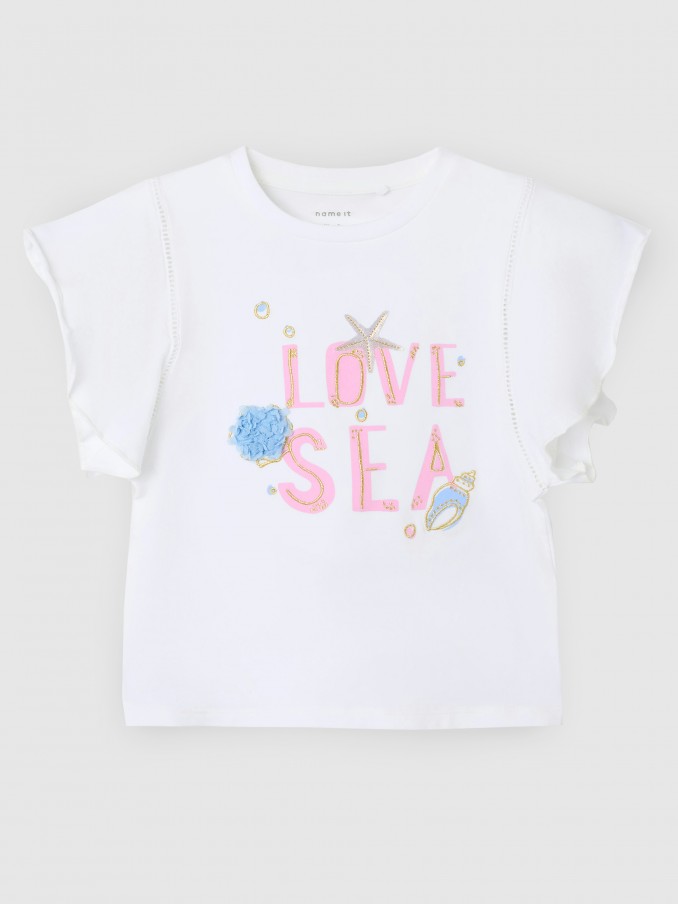 Camiseta Nia Blanco Name It