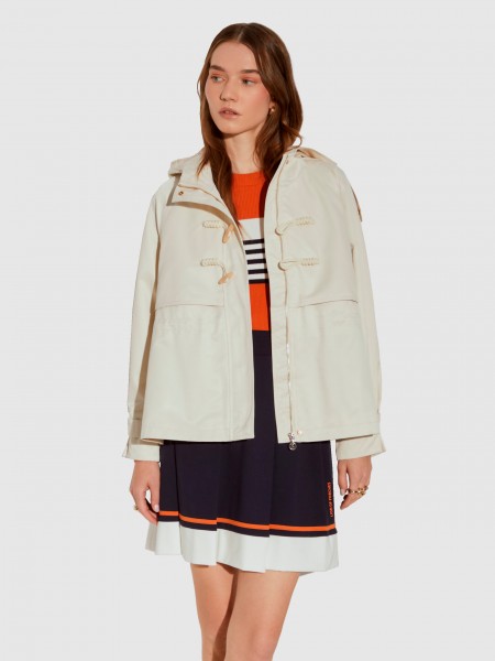 Parka Woman Cream Lion Of Porches