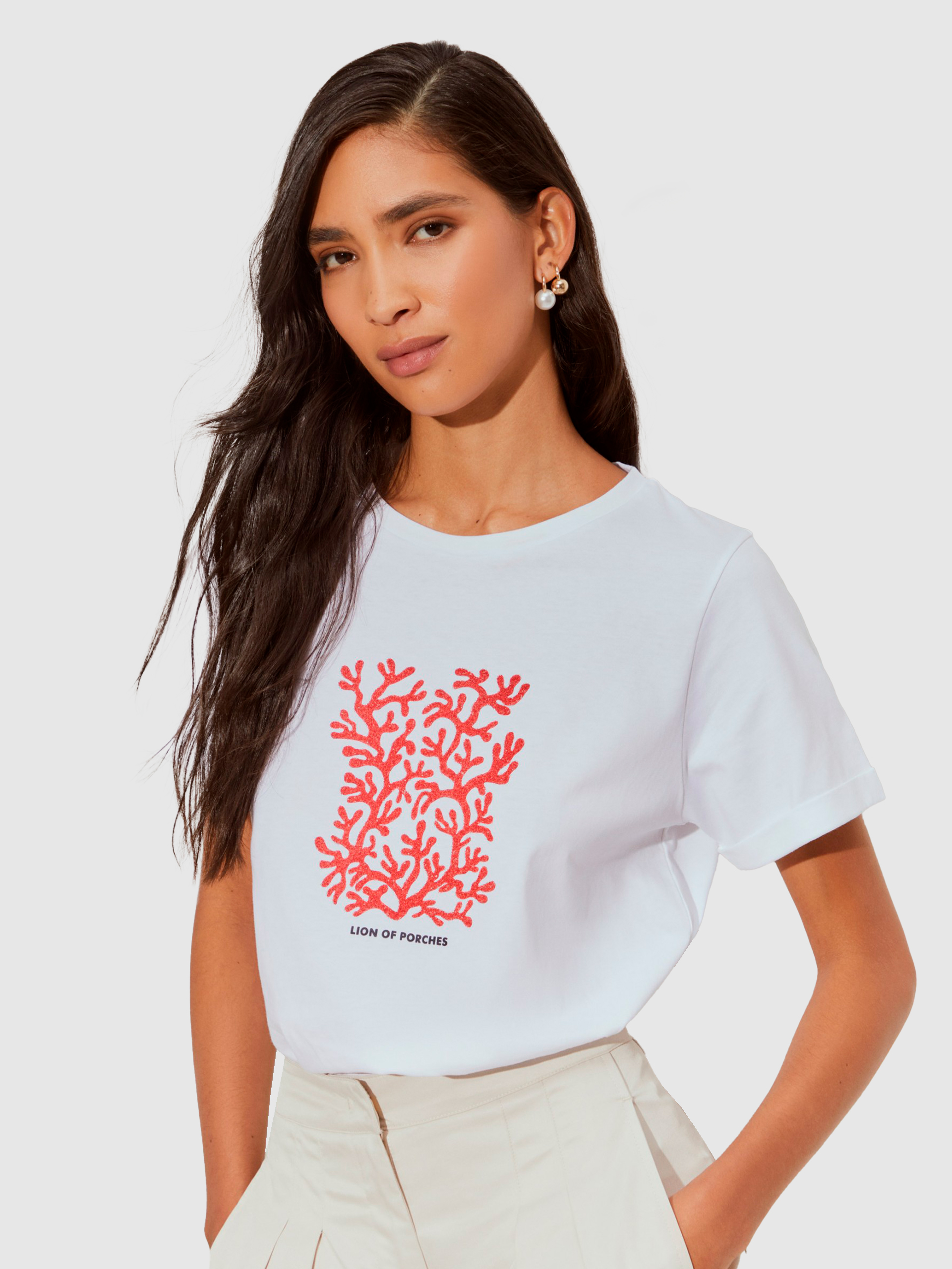 Camiseta Mujer Lion Of Porches