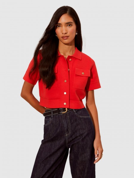 Jacket Woman Red Lion Of Porches