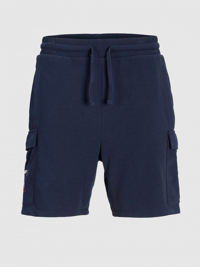 Pantalones Cortos Hombre Azul Marino Jack & Jones