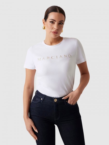 Camiseta Mujer Blanco Marciano