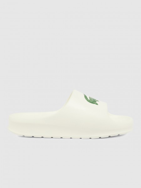 Flip Flops Man White Lacoste