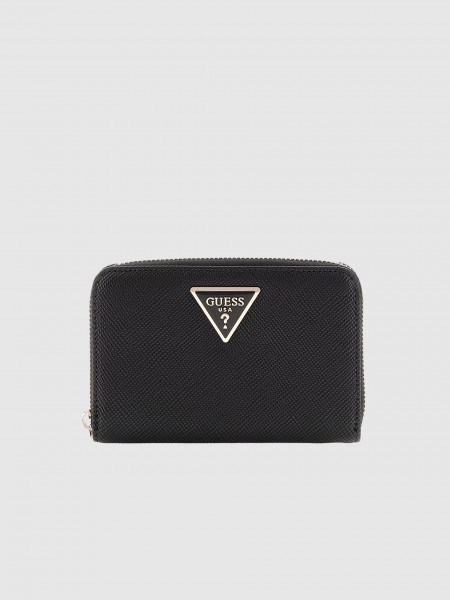 Monedero Mujer Negro Guess