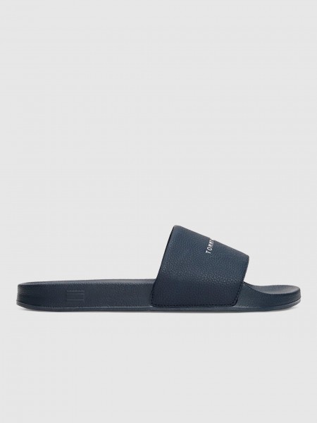 Flip Flops Man Navy Blue Tommy Jeans