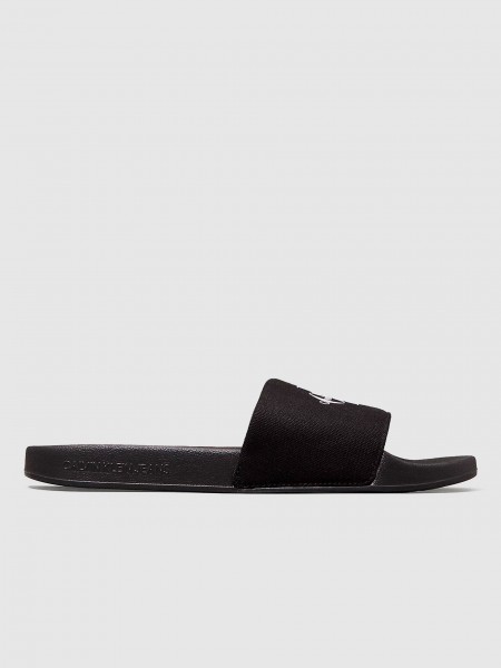 Flip Flops Man Black Calvin Klein