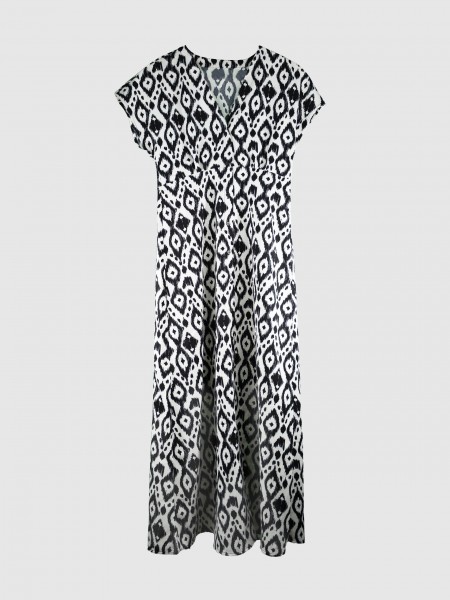 Vestidos Mulher Onlnova Life Elite Mollie Long Dress Aop Only