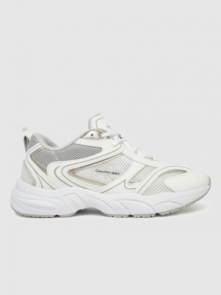 Sneakers Woman White Calvin Klein