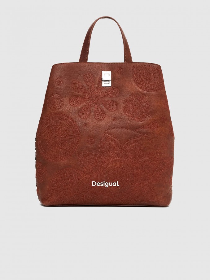 Bolso Mujer Marrn Desigual