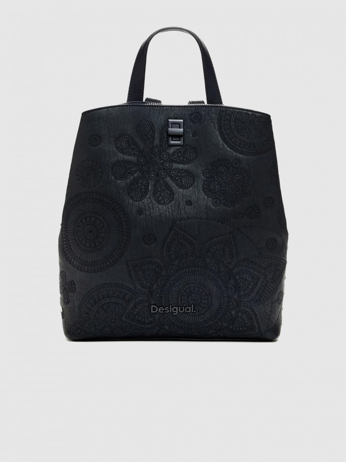 Handbag Woman Black Desigual