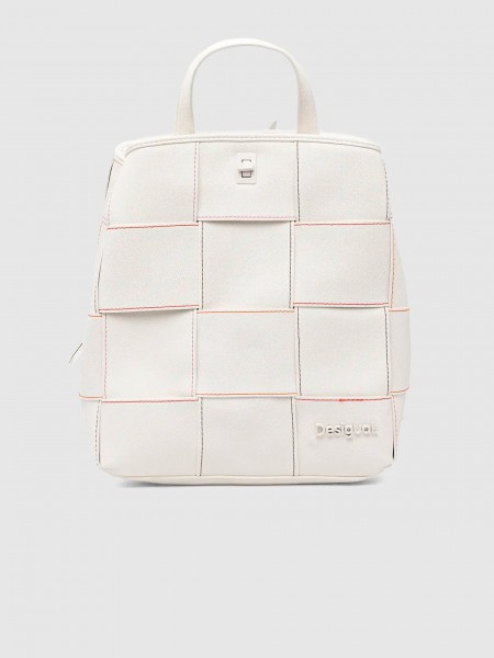 Mochila Mujer Blanco Desigual