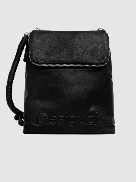 Mochila Mujer Negro Desigual