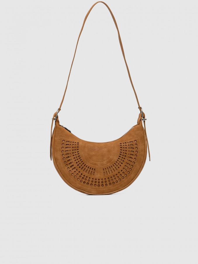 Bolsos de Hombro Mujer Marrn Desigual