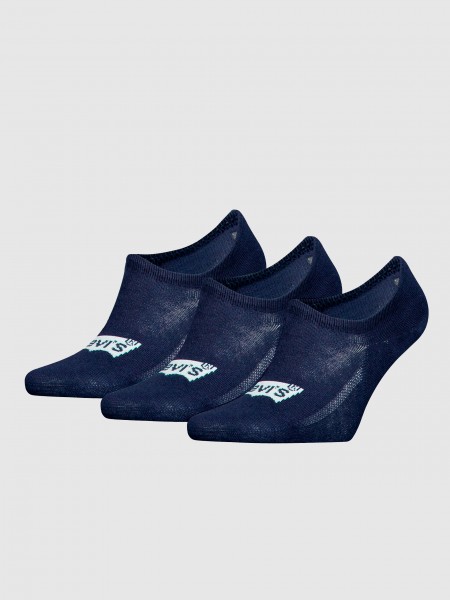 Socks Man Navy Blue Levis