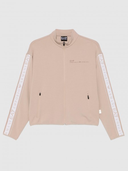 Jacket Woman Beige Ea7 Emporio Armani