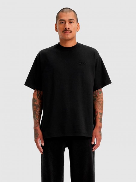 T-Shirt Man Black Levis
