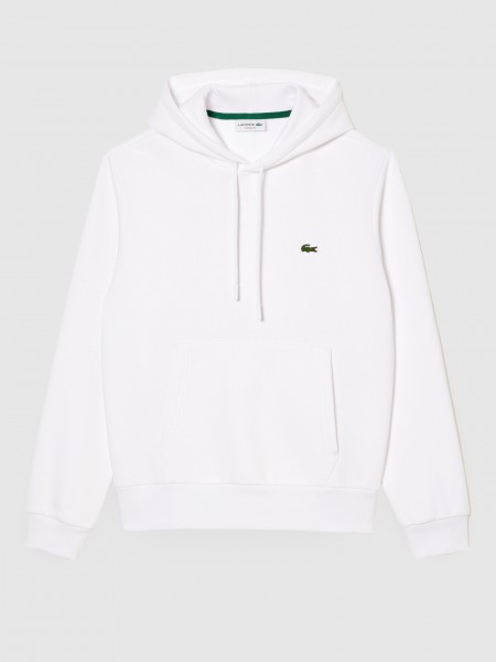 Jumper Man White Lacoste