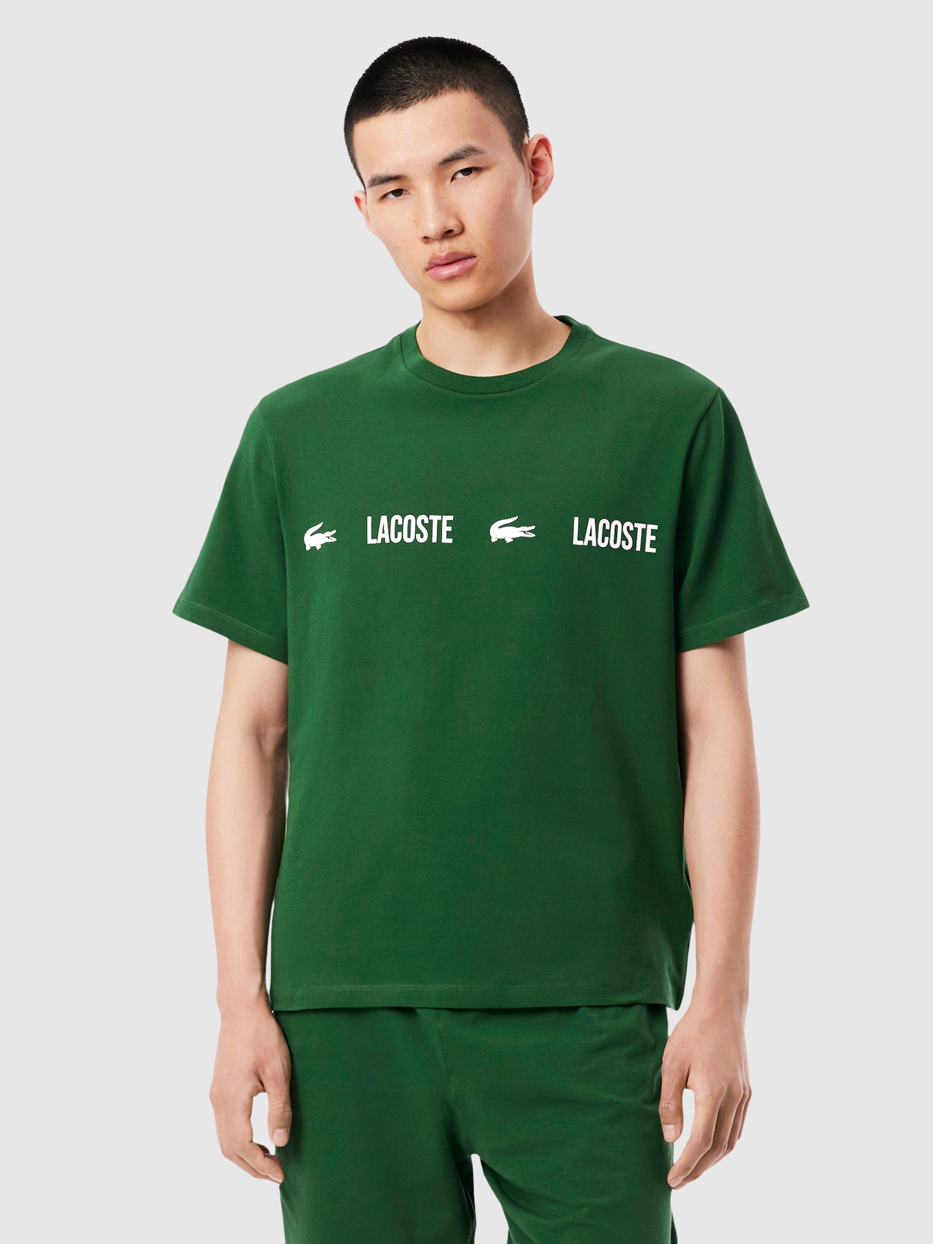 T-Shirt Homem Jersey Lacoste