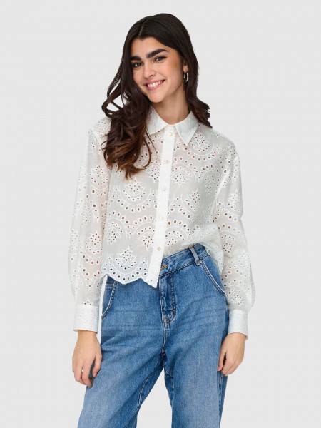Shirt Woman White Only