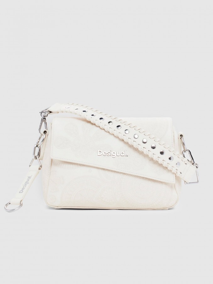 Shoulder Bags Woman Cream Desigual