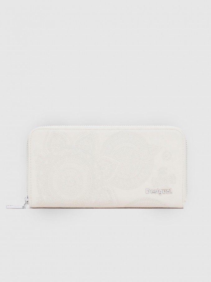Monedero Mujer Crema Desigual