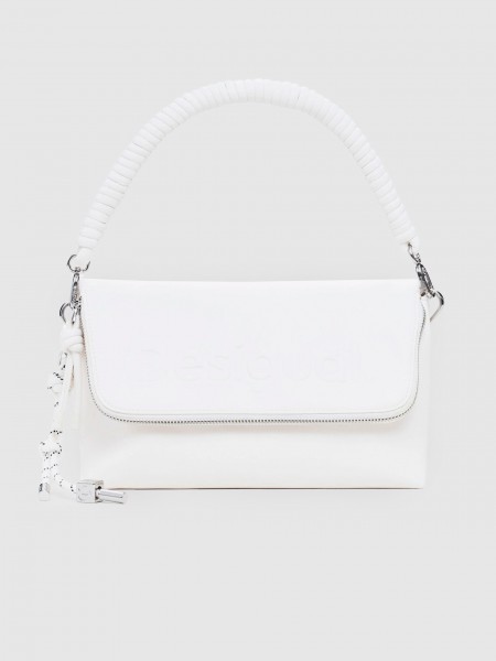 Handbag Woman White Desigual