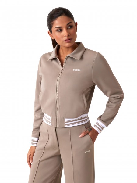 Casaco Mulher Amaryllis Full Zip Sweatshirt Guess Activewear