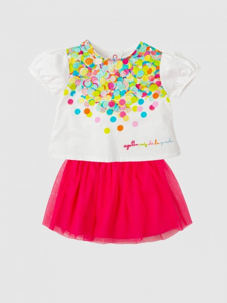 Conjuntos Menina Skirt & Shirt Agatha Ruiz de La Prada