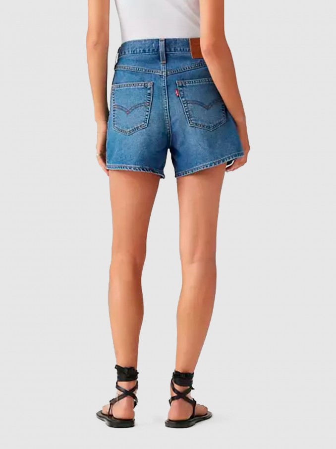 Pantalones Cortos Mujer Levis