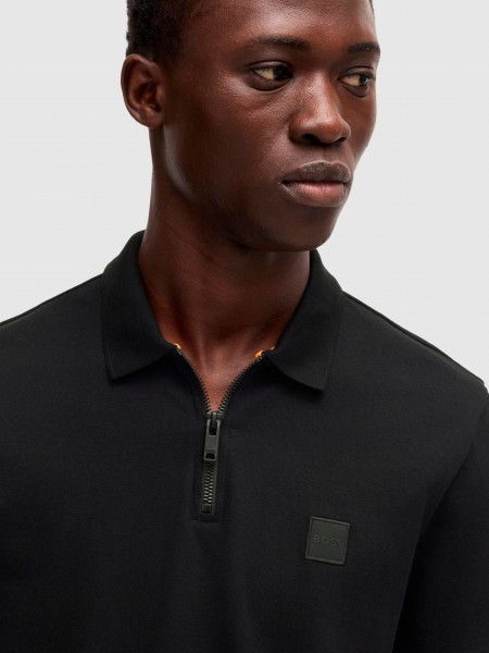 Polo Shirt Man Boss Orange