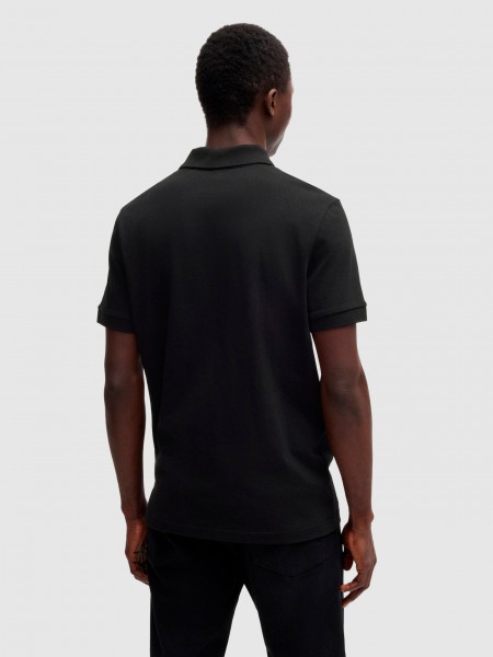 Polo Shirt Man Boss Orange