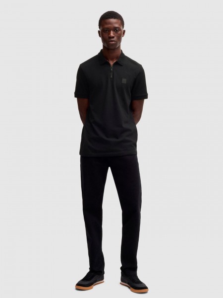 Polo Shirt Man Boss Orange