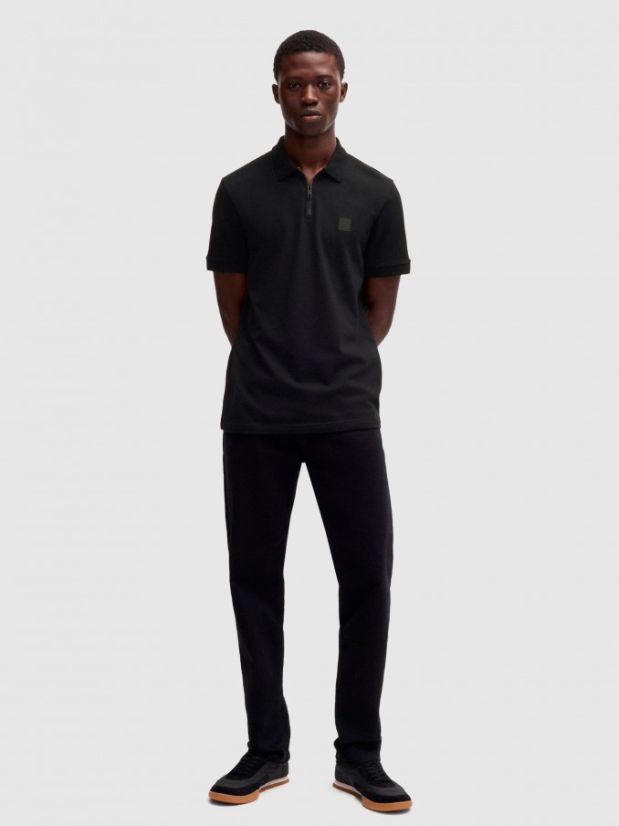 Polo Shirt Man Boss Orange