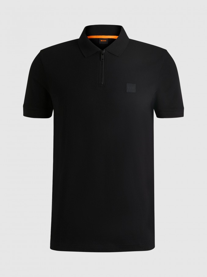 Polo Shirt Man Boss Orange