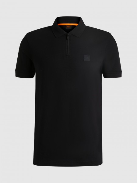 Polo Shirt Man Boss Orange