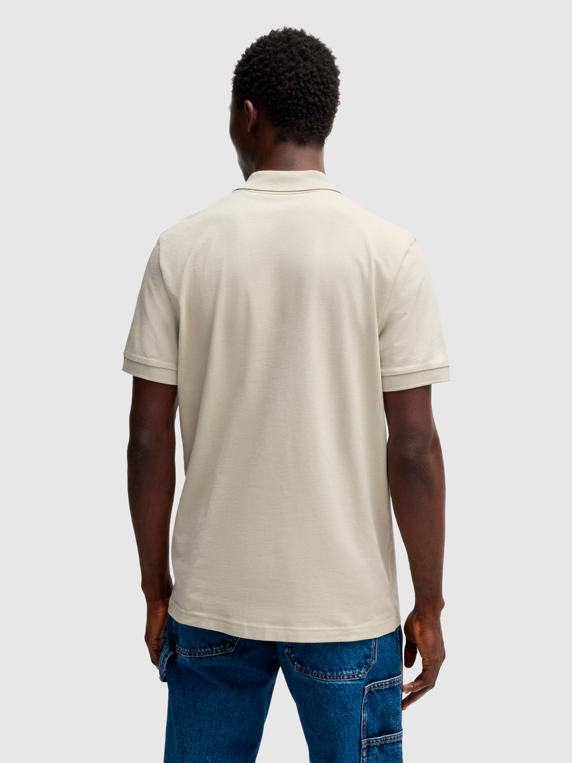 Polo Shirt Man Boss Orange