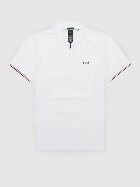 T-Shirt Homem Boss Green