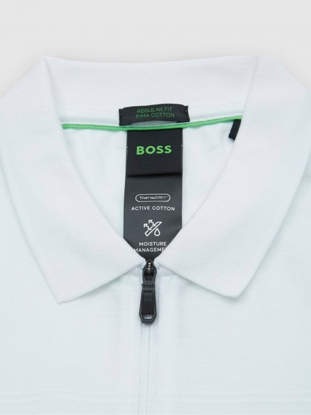 T-Shirt Homem Boss Green