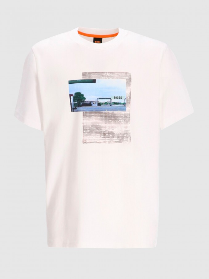 Camiseta Hombre Boss Orange