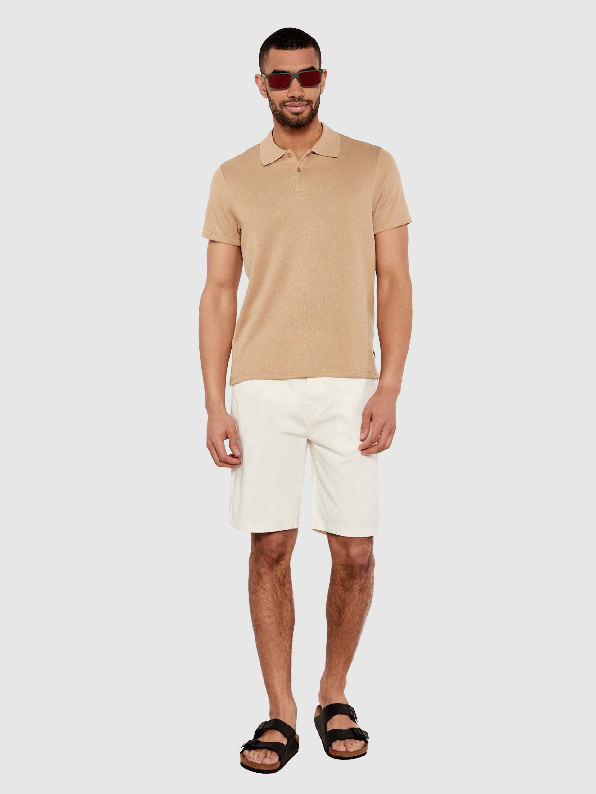 Polos Homem Ss Madden Soft Knit Polo Guess