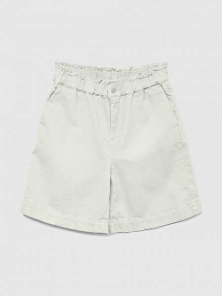 Shorts Woman White Vero Moda