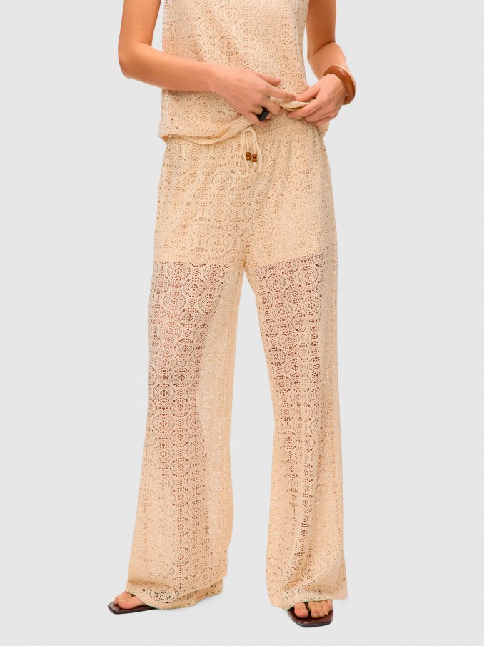 Calca Mulher Vmmaya Hw Wide Pants Jrs Spe Vero Moda