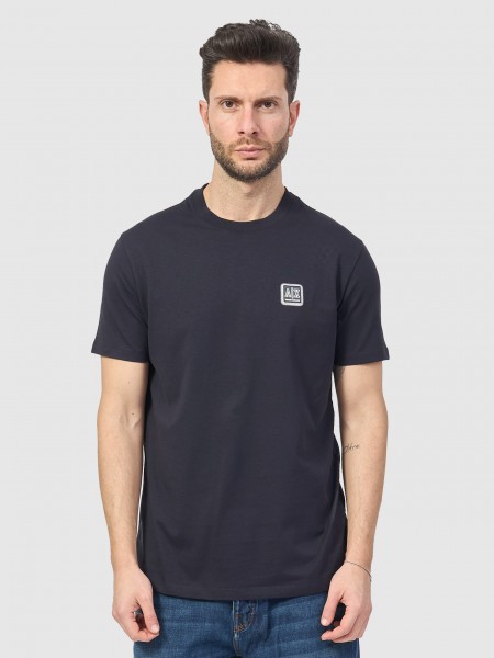 T-Shirt Man Navy Blue Armani Exchange