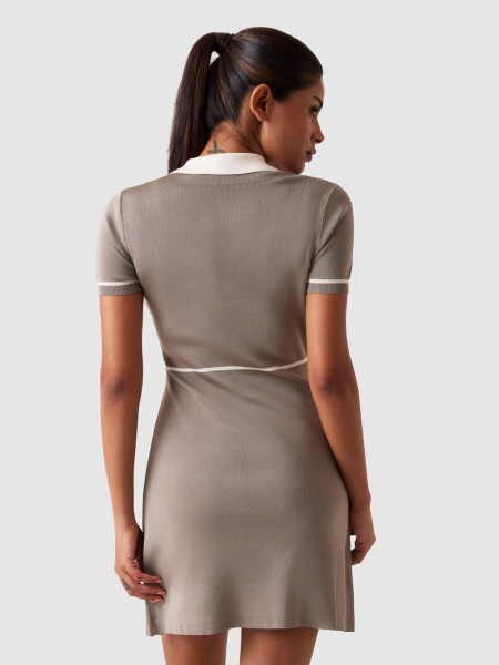 Vestidos Mulher Ss Sweater Dress Guess Activewear