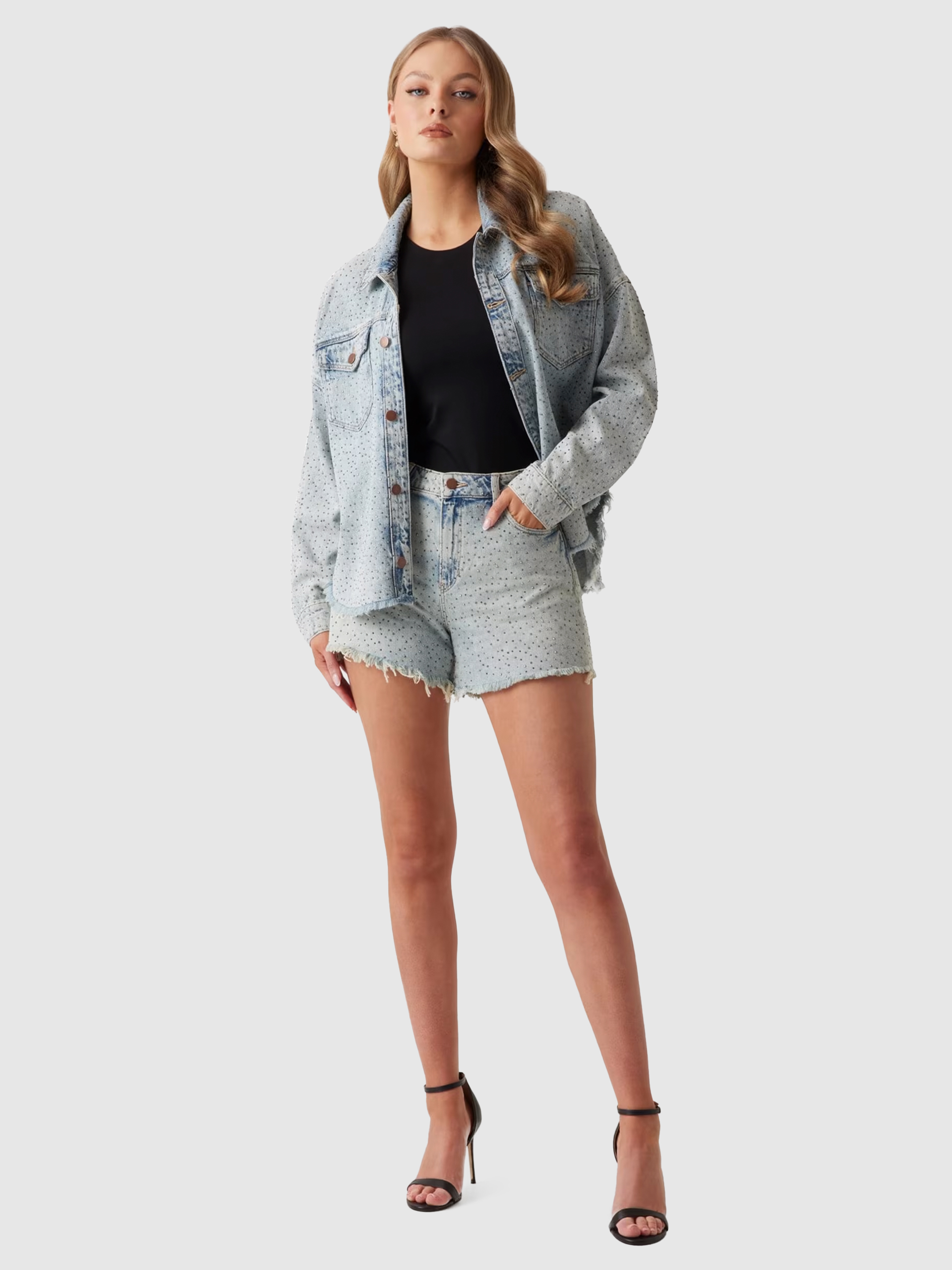 Pantalones Cortos Mujer Guess