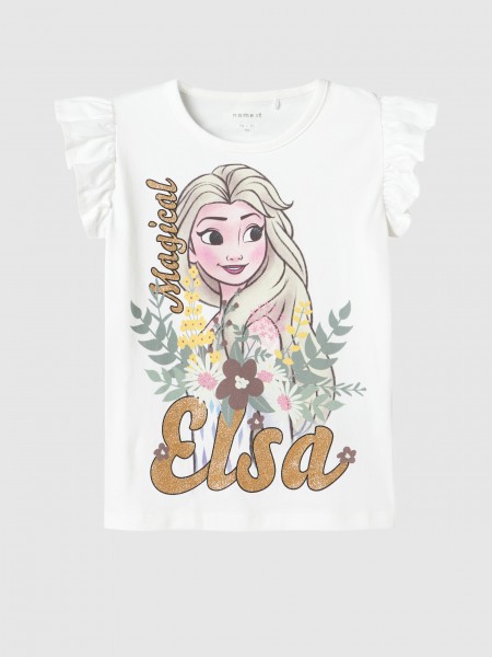 T-Shirt Menina Nmfabla Frozen Ss Top Box Wdi Name It
